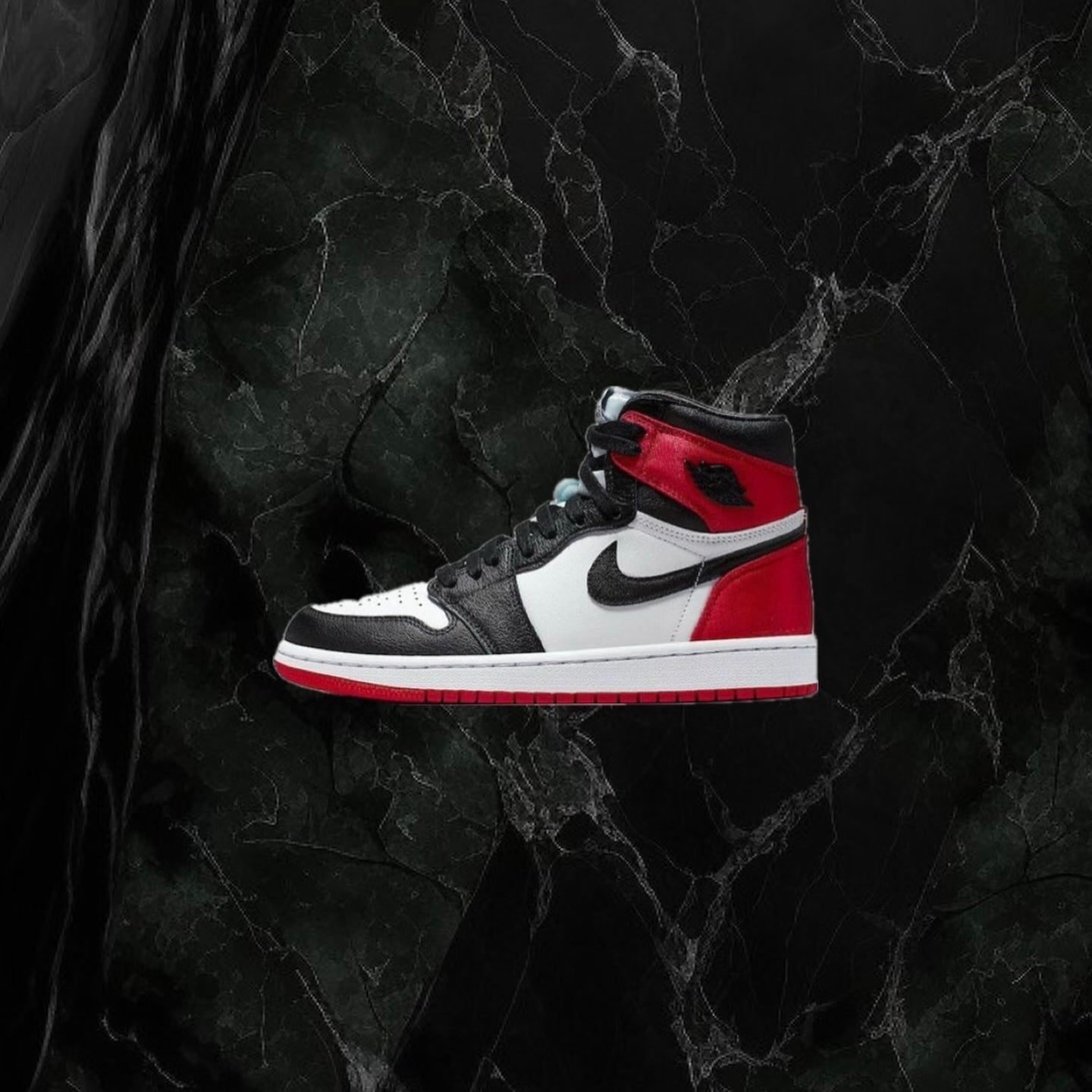 Air Jordan 1 Retro High 'Satin Black Toe'