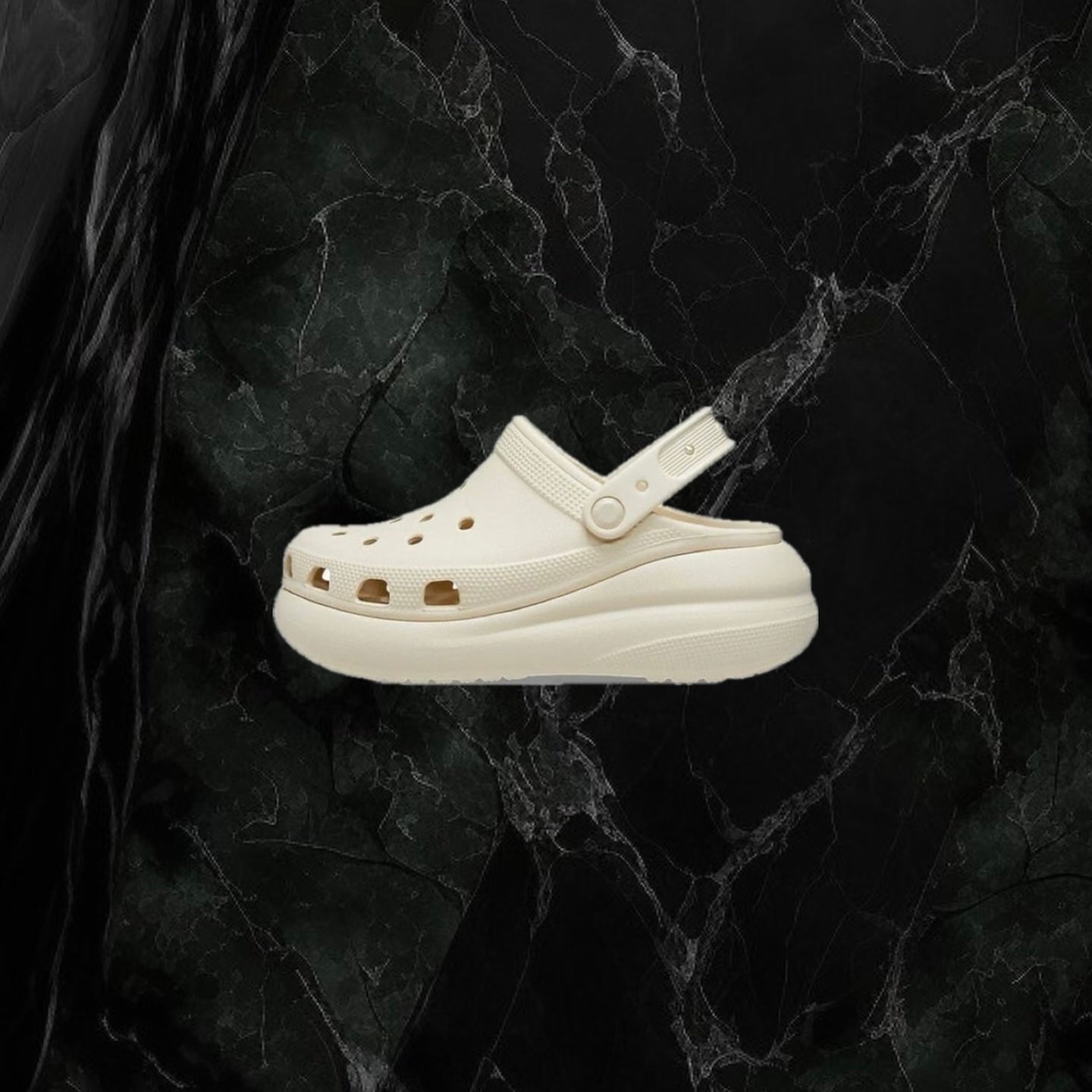 Crocs Classic Crush Clog 'Bone'