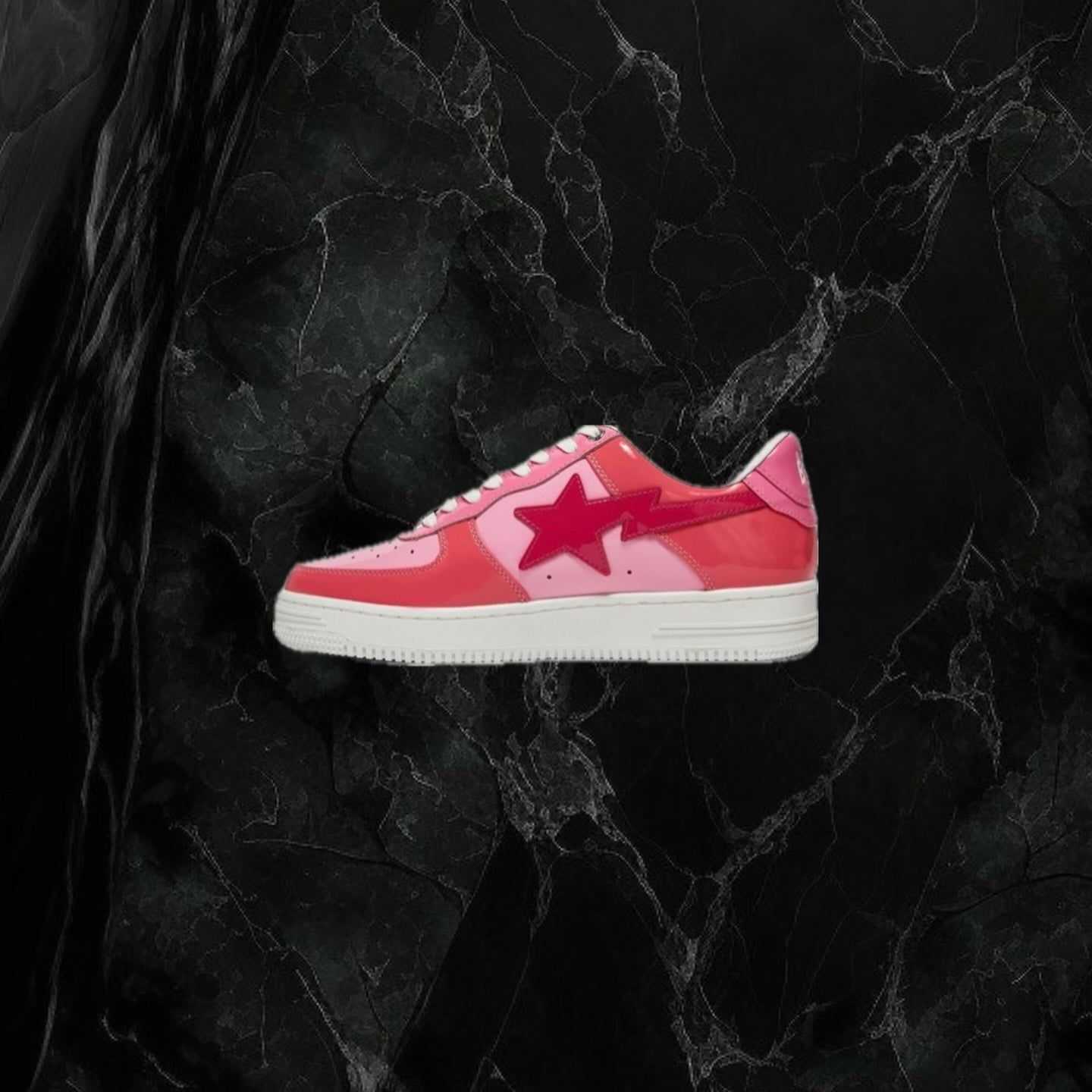 A Bathing Ape Bapesta Low ‘Pink’