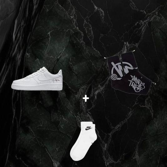 Minus Two Cargo Pants x Air Force 1 Utopia