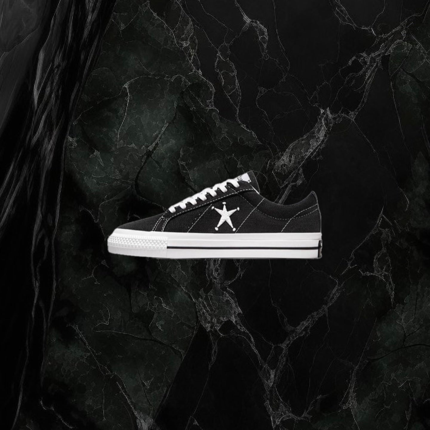 Converse Stussy x One Star Low ‘Black’
