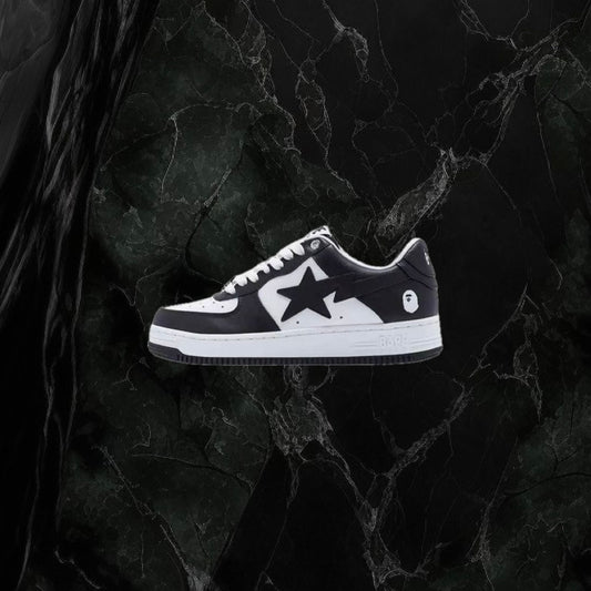 A Bathing Ape Bapesta Low 'Black'