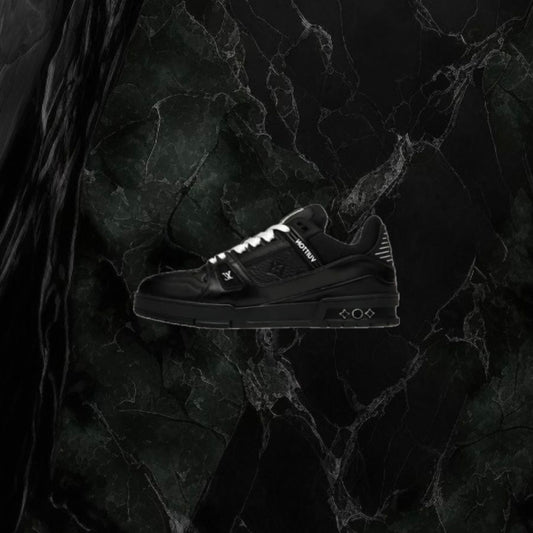 LV Trainer Embossed Monochrome ‘Black’