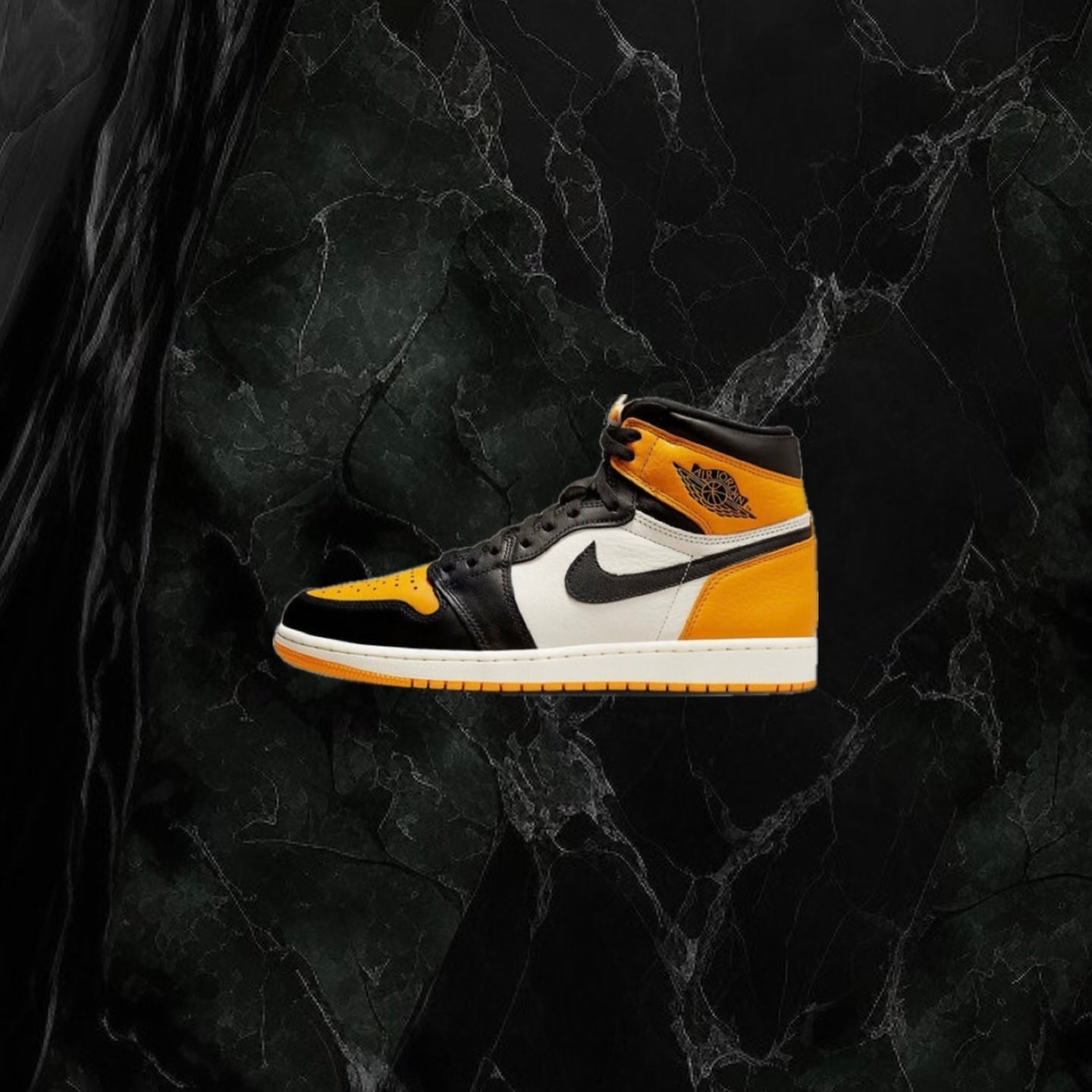 Air Jordan 1 Retro High OG 'Yellow Toe White'