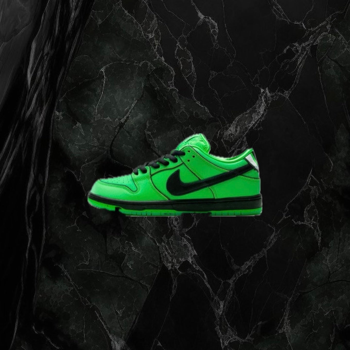 Nike x Powerpuff SB Dunk ‘Buttercup’