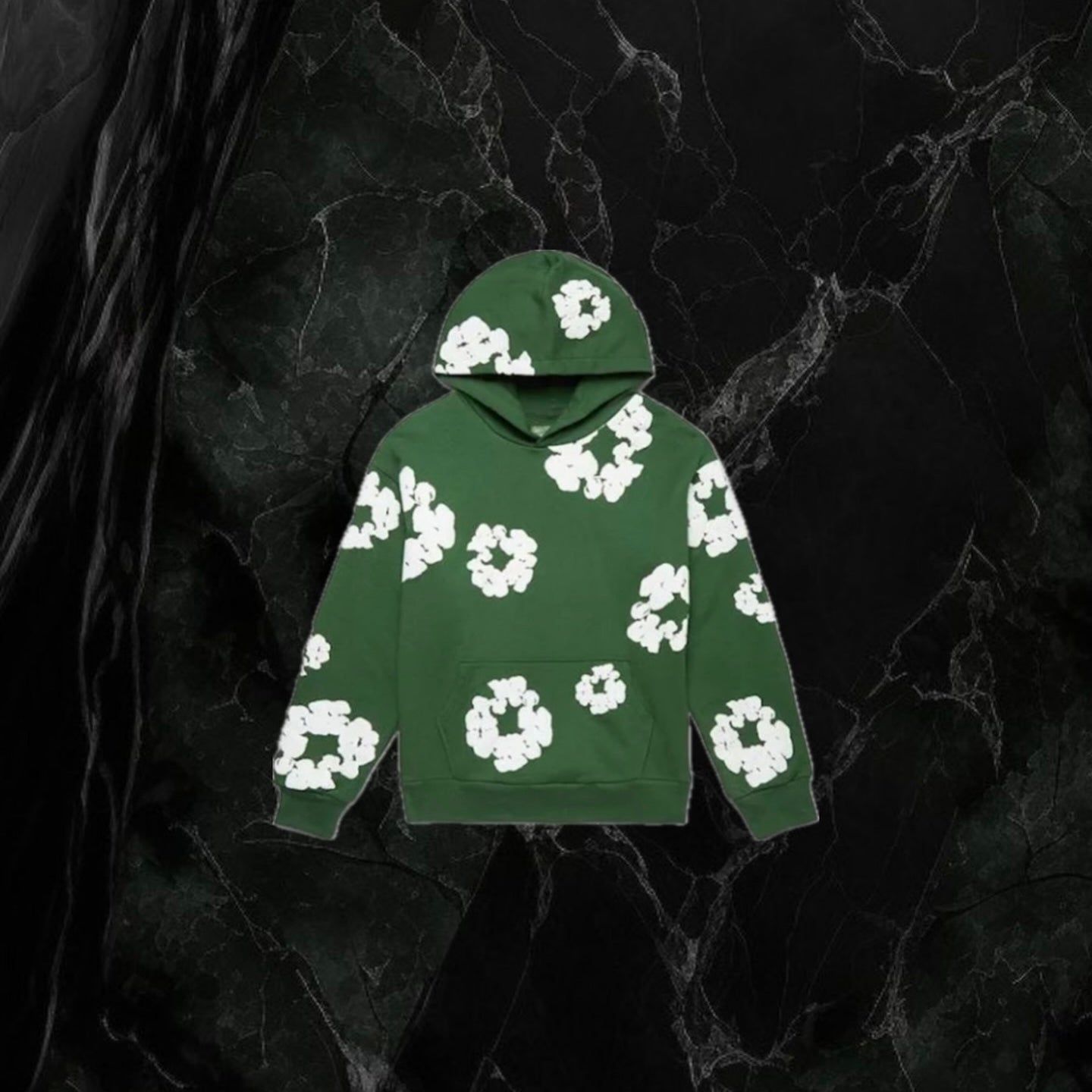 Denim Tear Hoodie ‘Green’