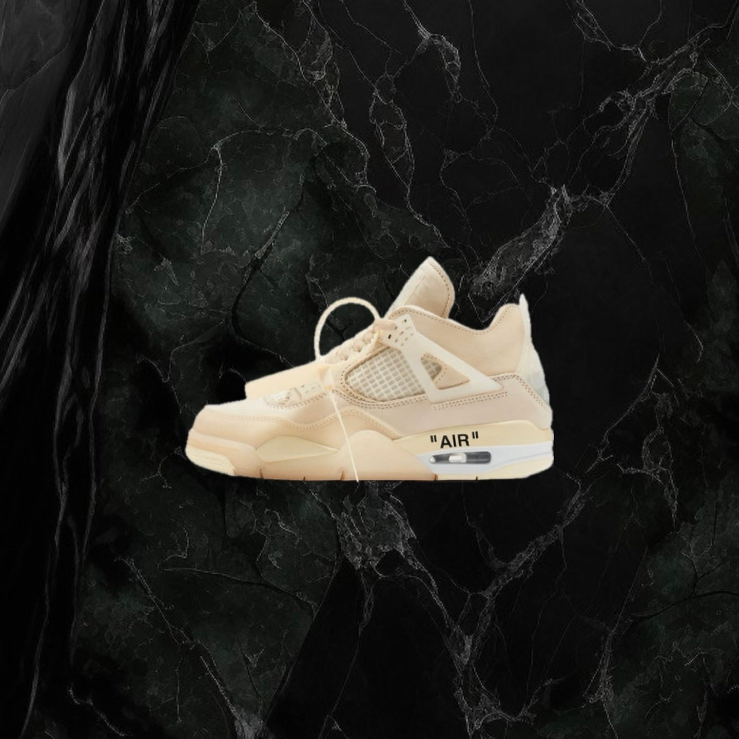 Air Jordan 4 x Off-White SP 'Sail'