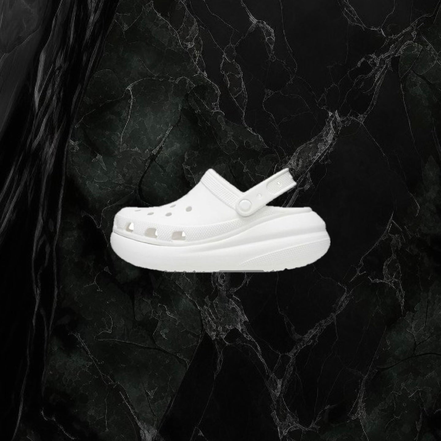 Crocs Classic Crush Clog 'White'