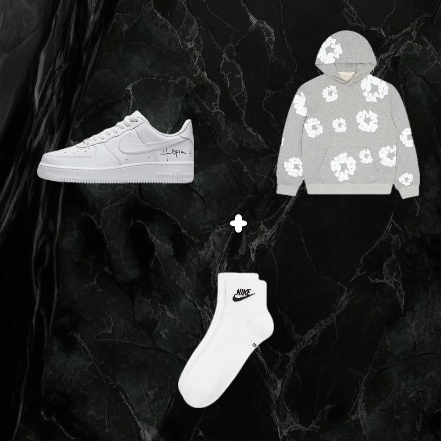 Denim Tears x Air Force ‘Utopia’ Travis Scott Edition Bundle