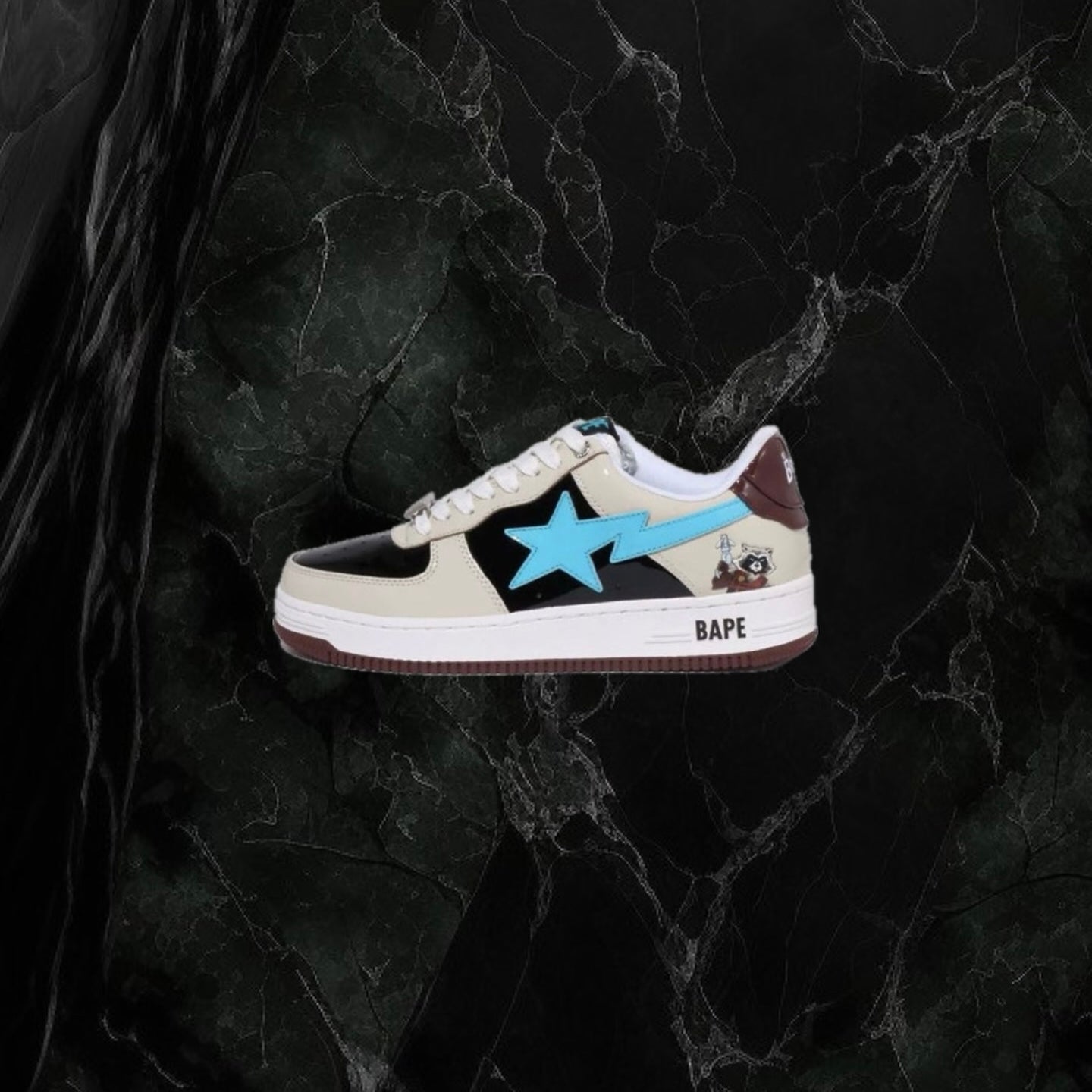 BAPE Marvel x Bapesta 'Rocket Raccoon'