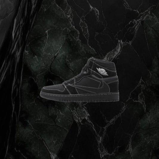 Air Jordan 1 X Travis Scott High “Black Phantom”