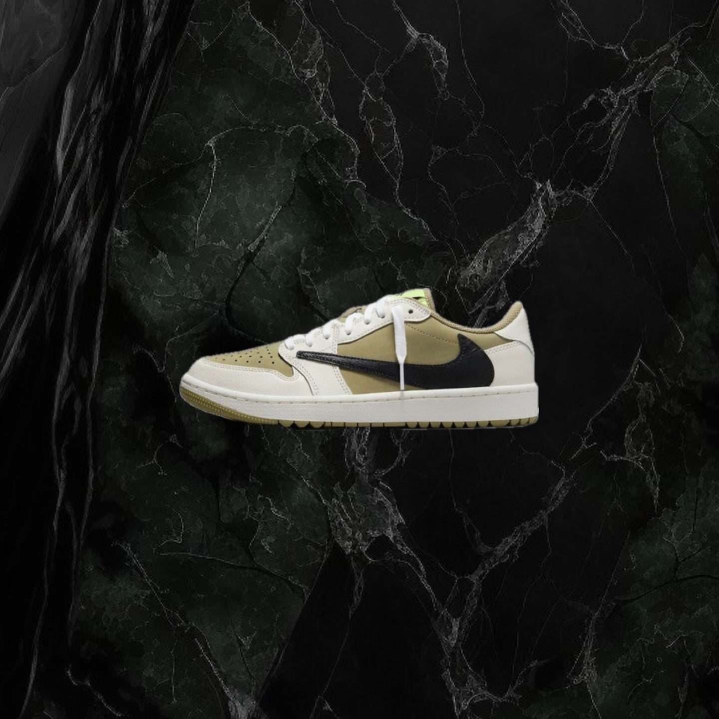 Air Jordan 1 Low Golf x Travis Scott 1 'Neutral Olive'