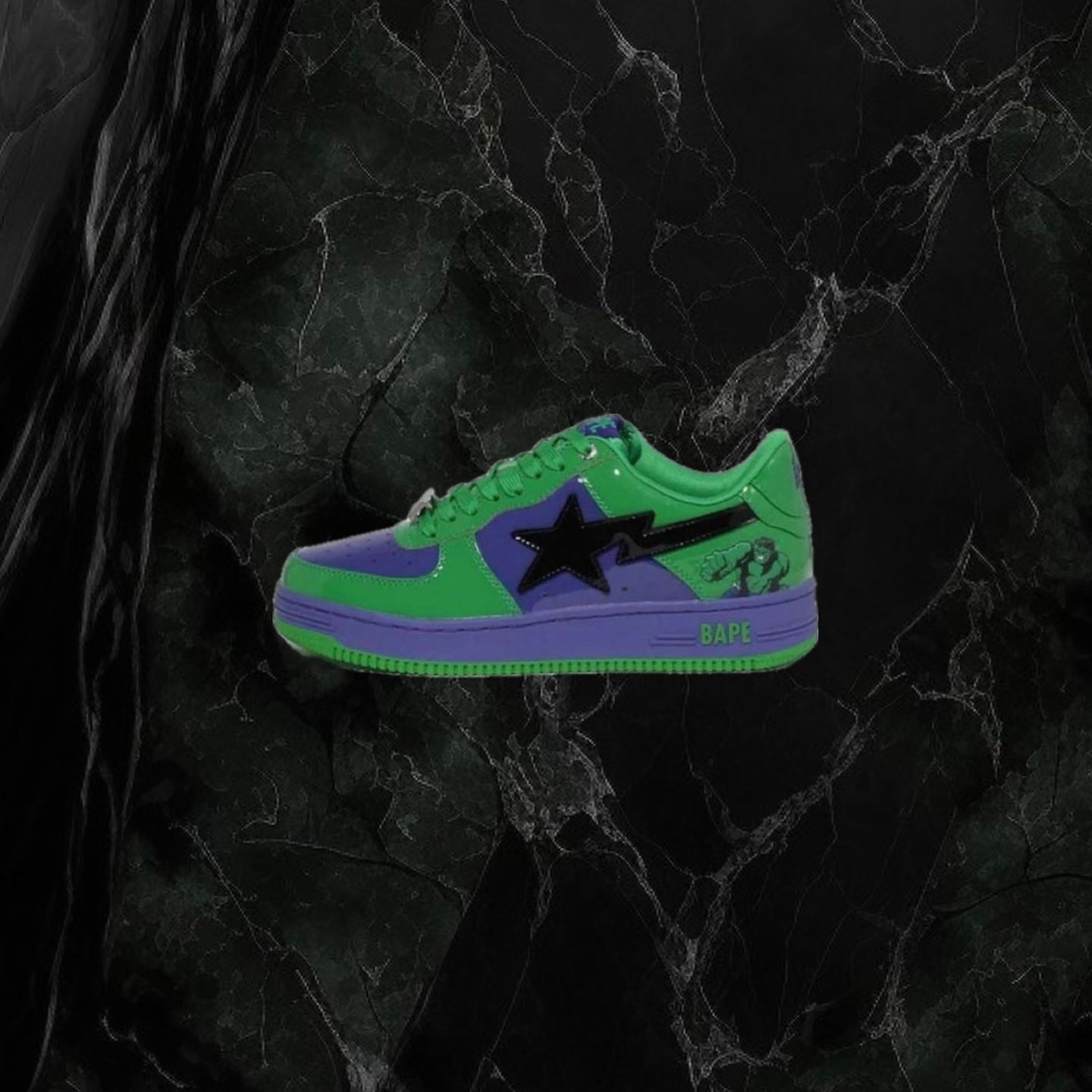 A BATHING APE Bape Sta Low x Marvel Comics