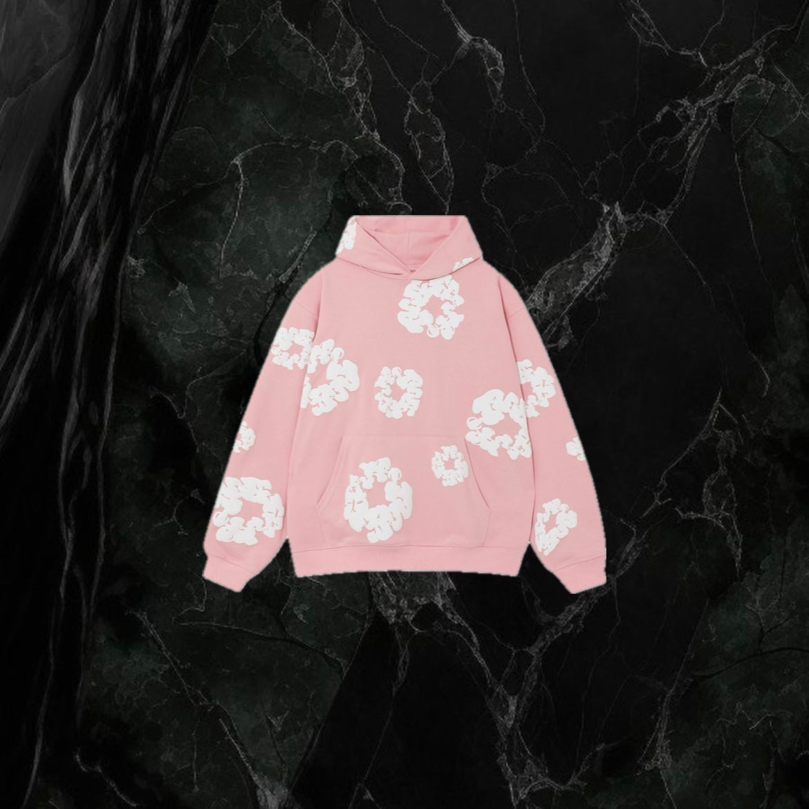 Denim Tear Hoodie ‘Pink’