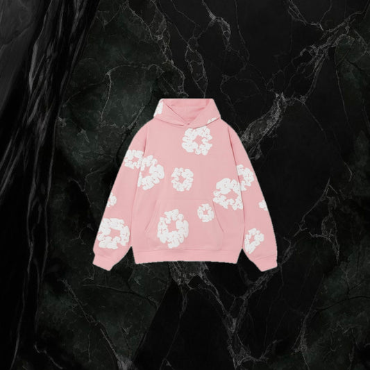 Denim Tear Hoodie ‘Pink’