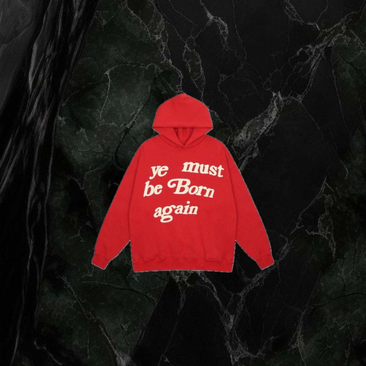 CPFM Ye Must Be Born Again Hoodie ‘Red’