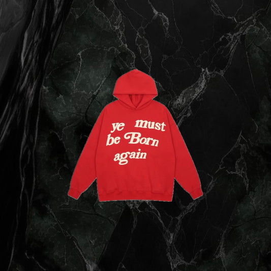CPFM Ye Must Be Born Again Hoodie ‘Red’