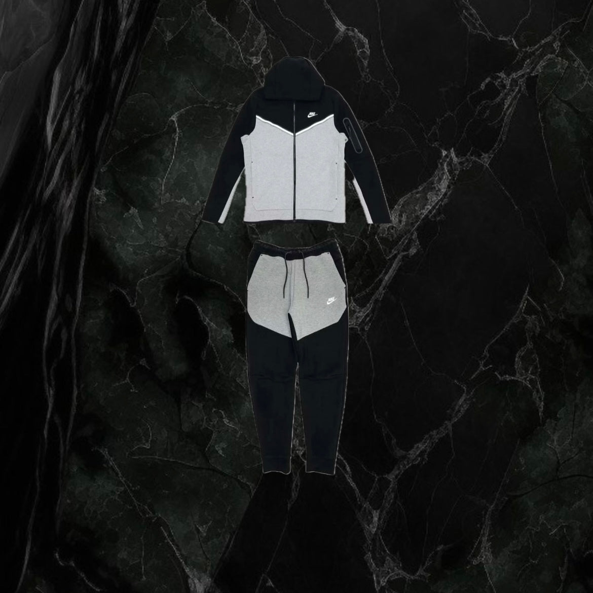 Nike Tech Fleece (Grey/Black)