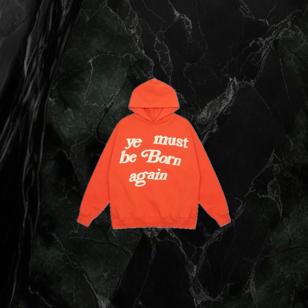 CPFM Ye Must Be Born Again Hoodie ‘Orange’