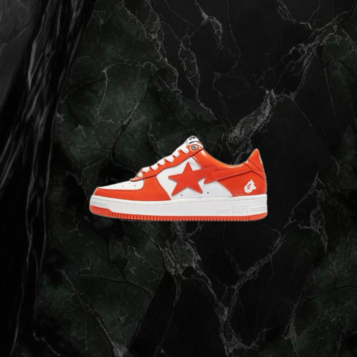 A Bathing Ape Bapesta Low 'Orange'