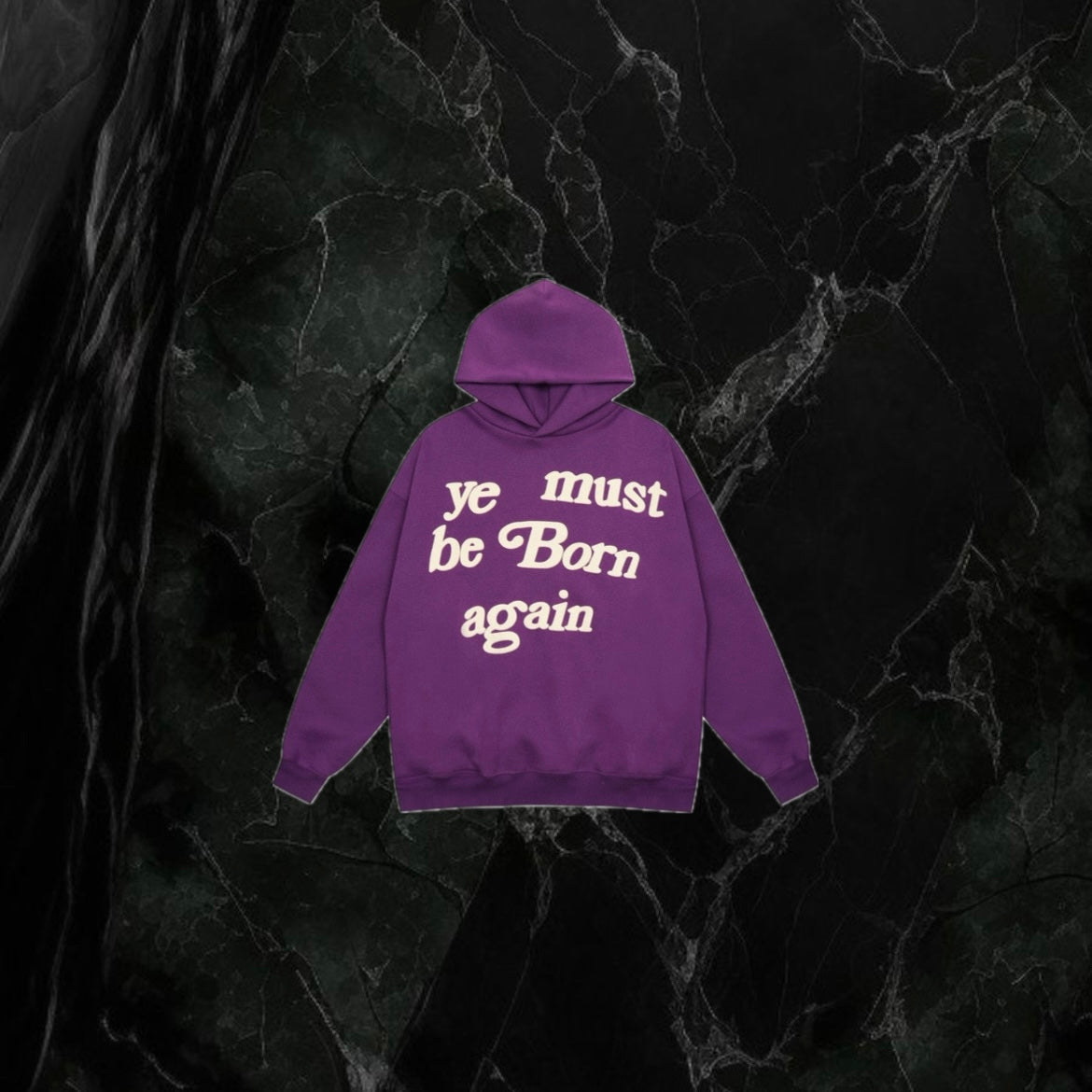 CPFM Ye Must Be Born Again Hoodie ‘Purple’