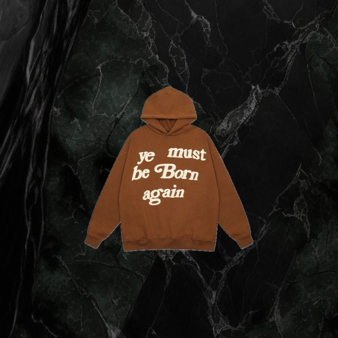 CPFM Ye Must Be Born Again Hoodie ‘Brown’
