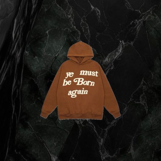 CPFM Ye Must Be Born Again Hoodie ‘Brown’