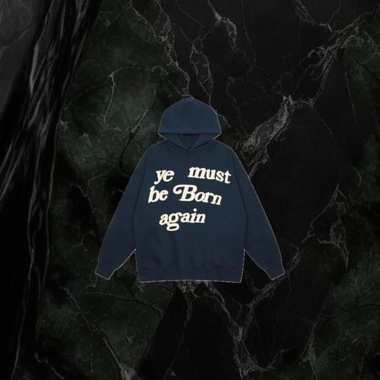 CPFM Ye Must Be Born Again Hoodie ‘Navy Blue’