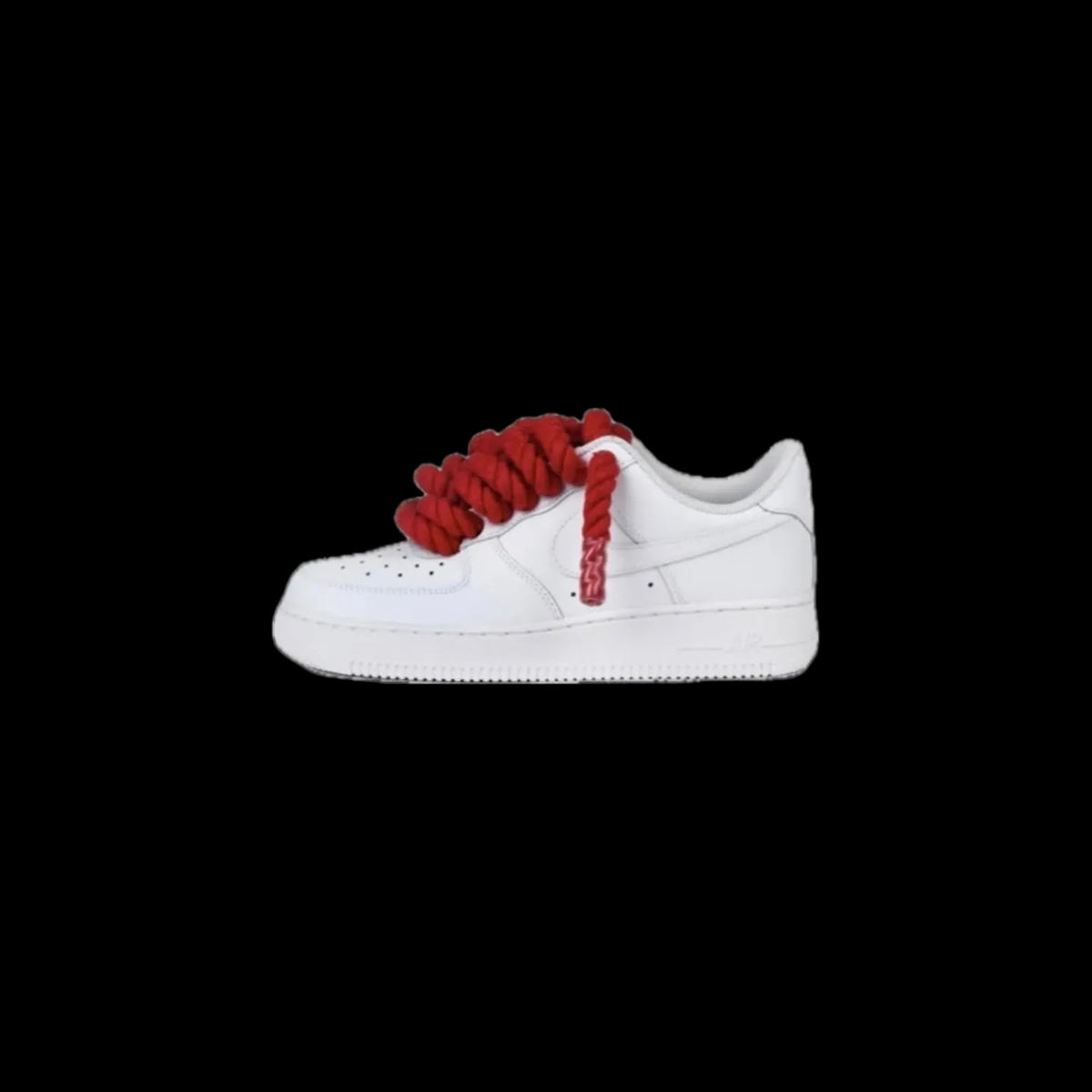 Air Force 1 White ‘Red Rope Lace’