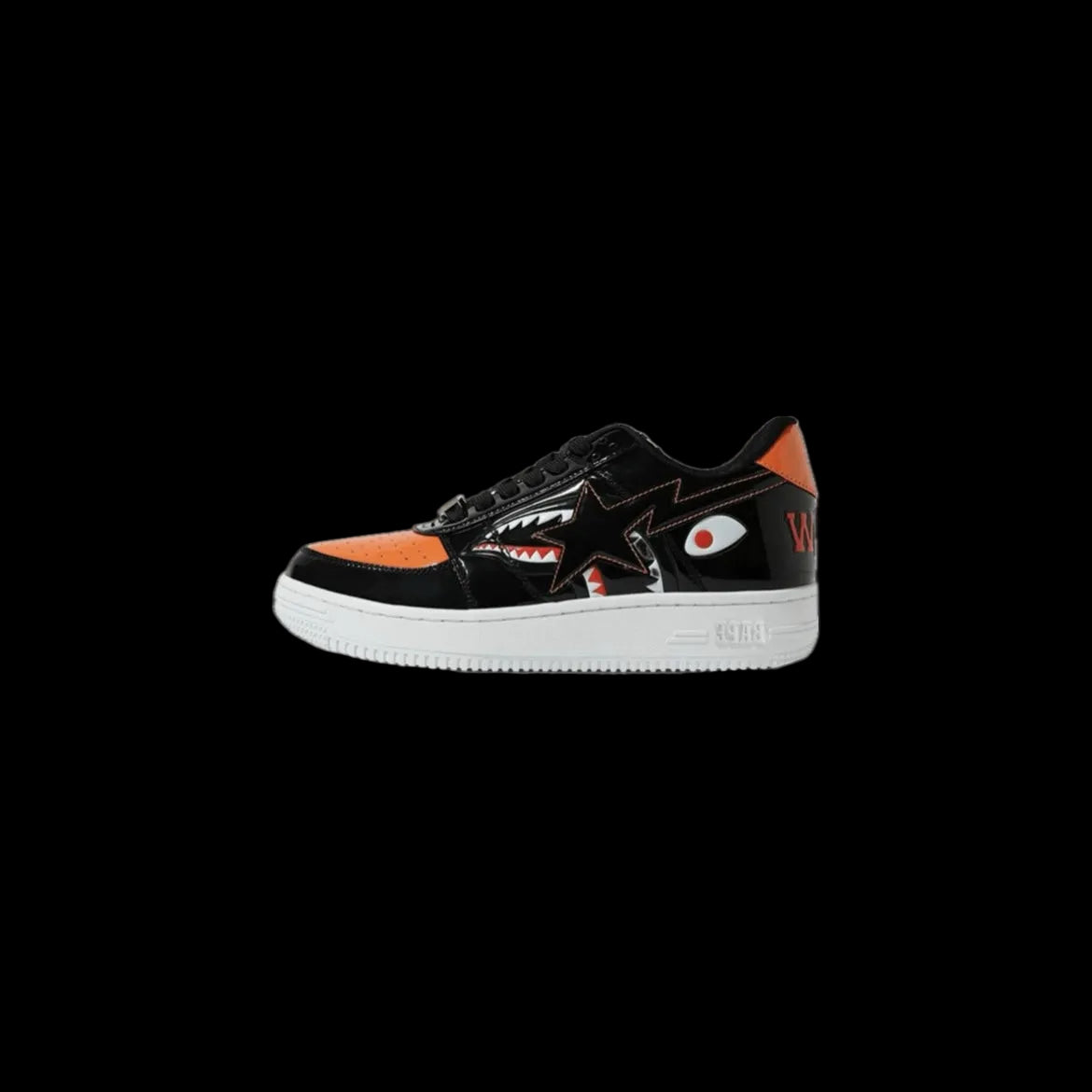 Bapesta Low ‘Mad Shark’ Orange