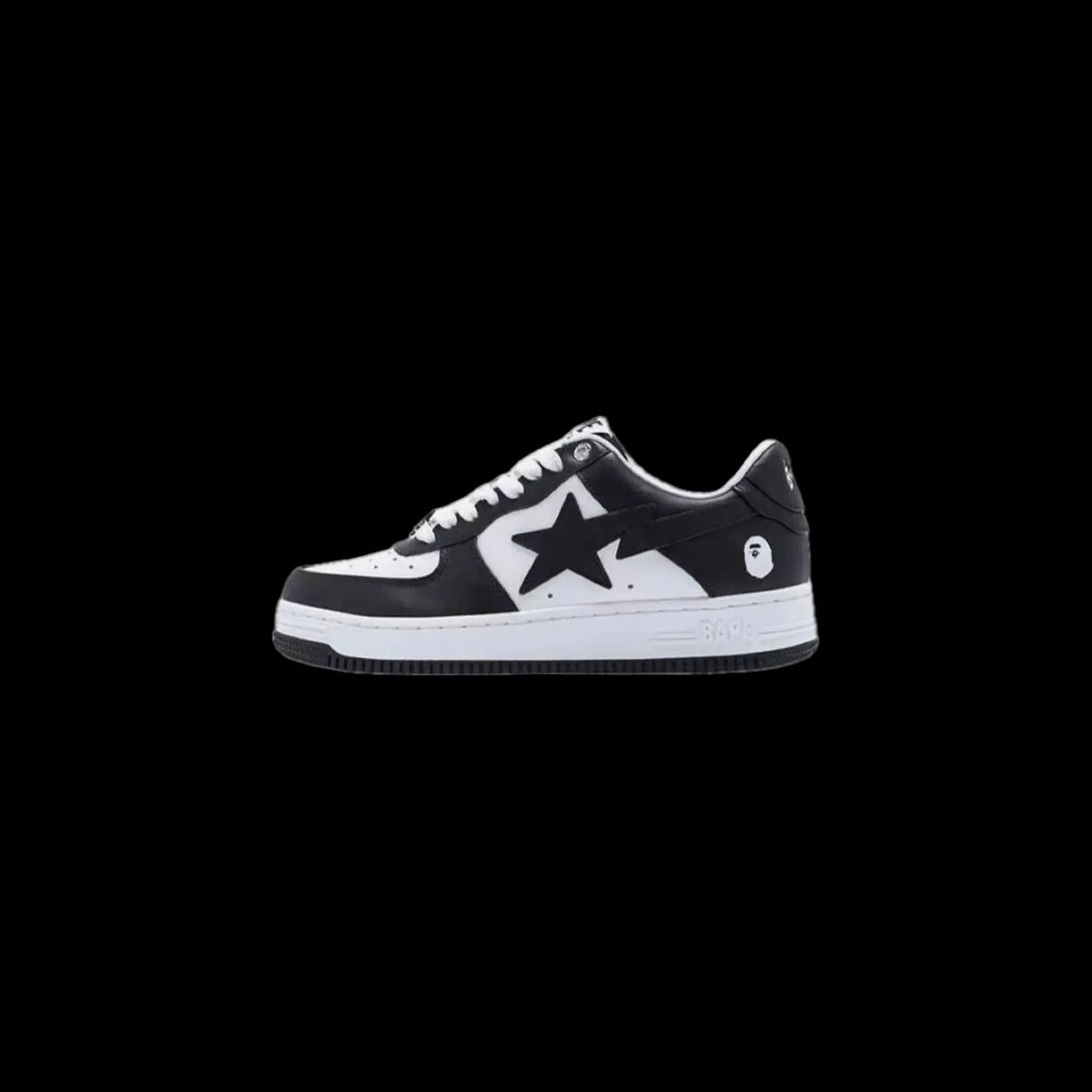 A Bathing Ape Bapesta Low 'Black'