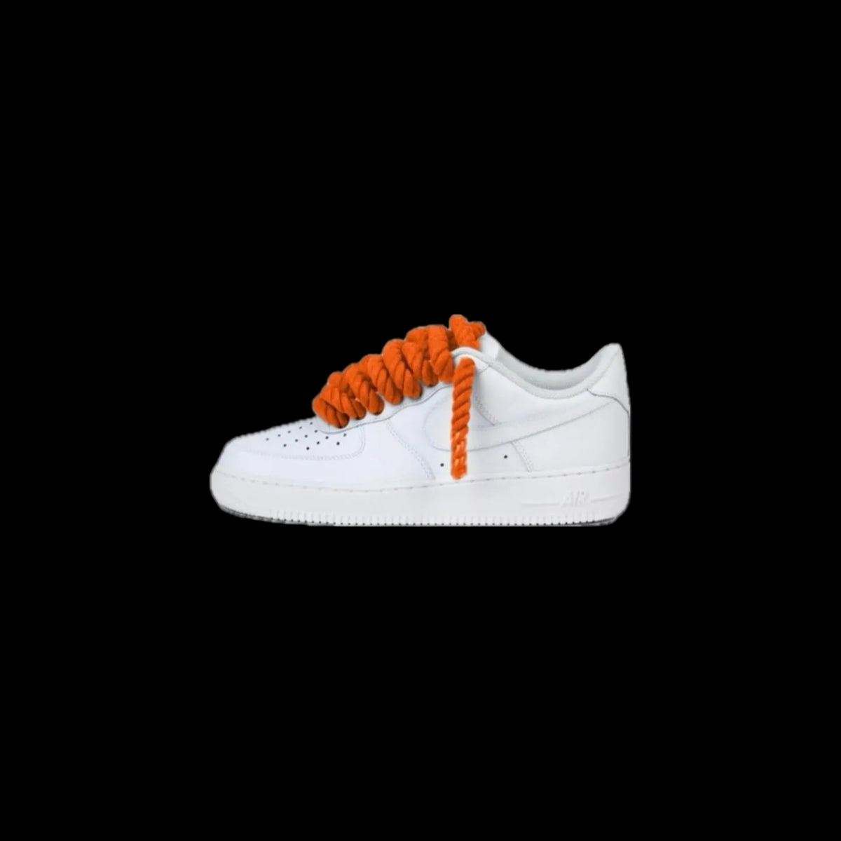 Air Force 1 White ‘Orange Rope Lace’