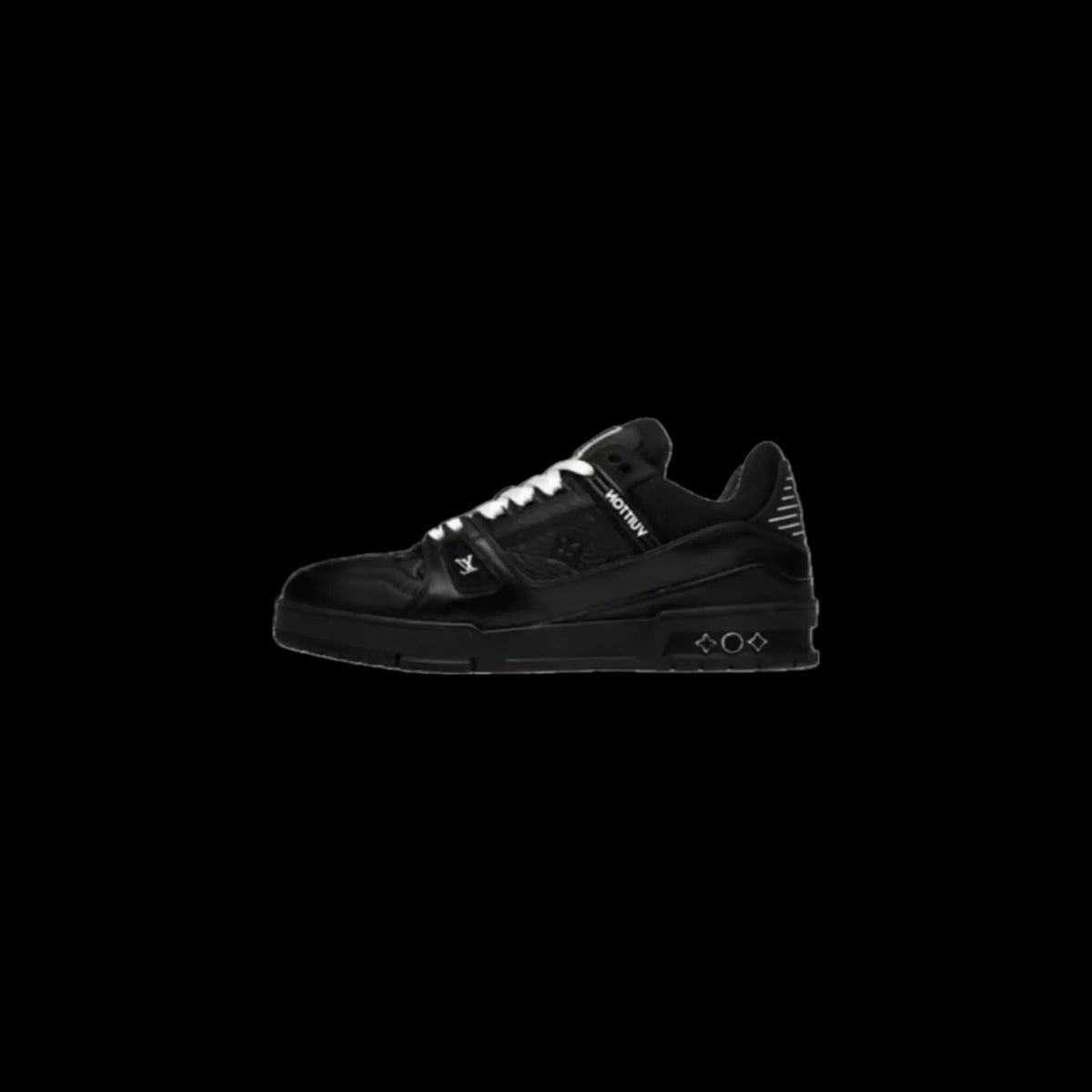 LV Trainer Embossed Monochrome ‘Black’