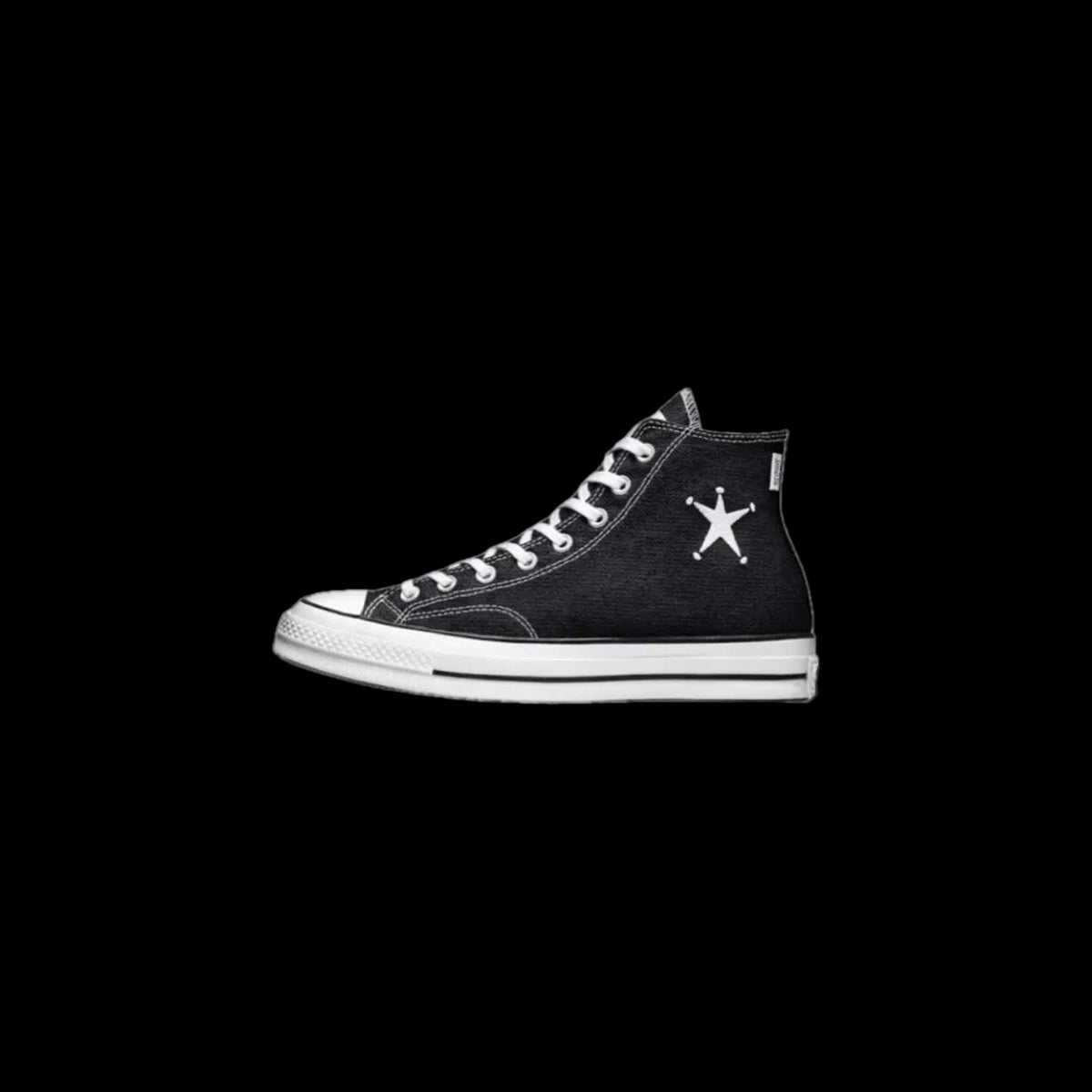 Stussy x Converse Chuck Taylor All-Star 70 Hi Black