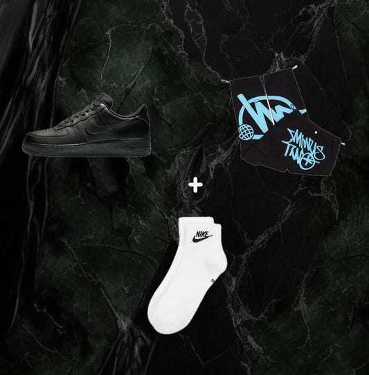 Minus Two Cargo Pants x Air Force 1 ‘Black’