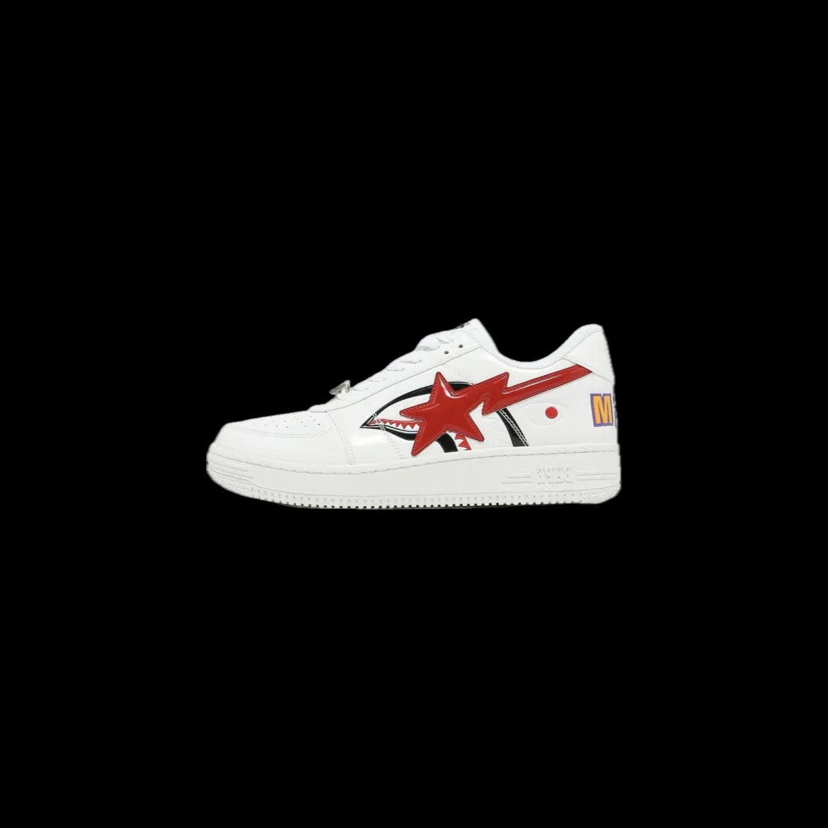 Bapesta Low ‘Shark M2’ White