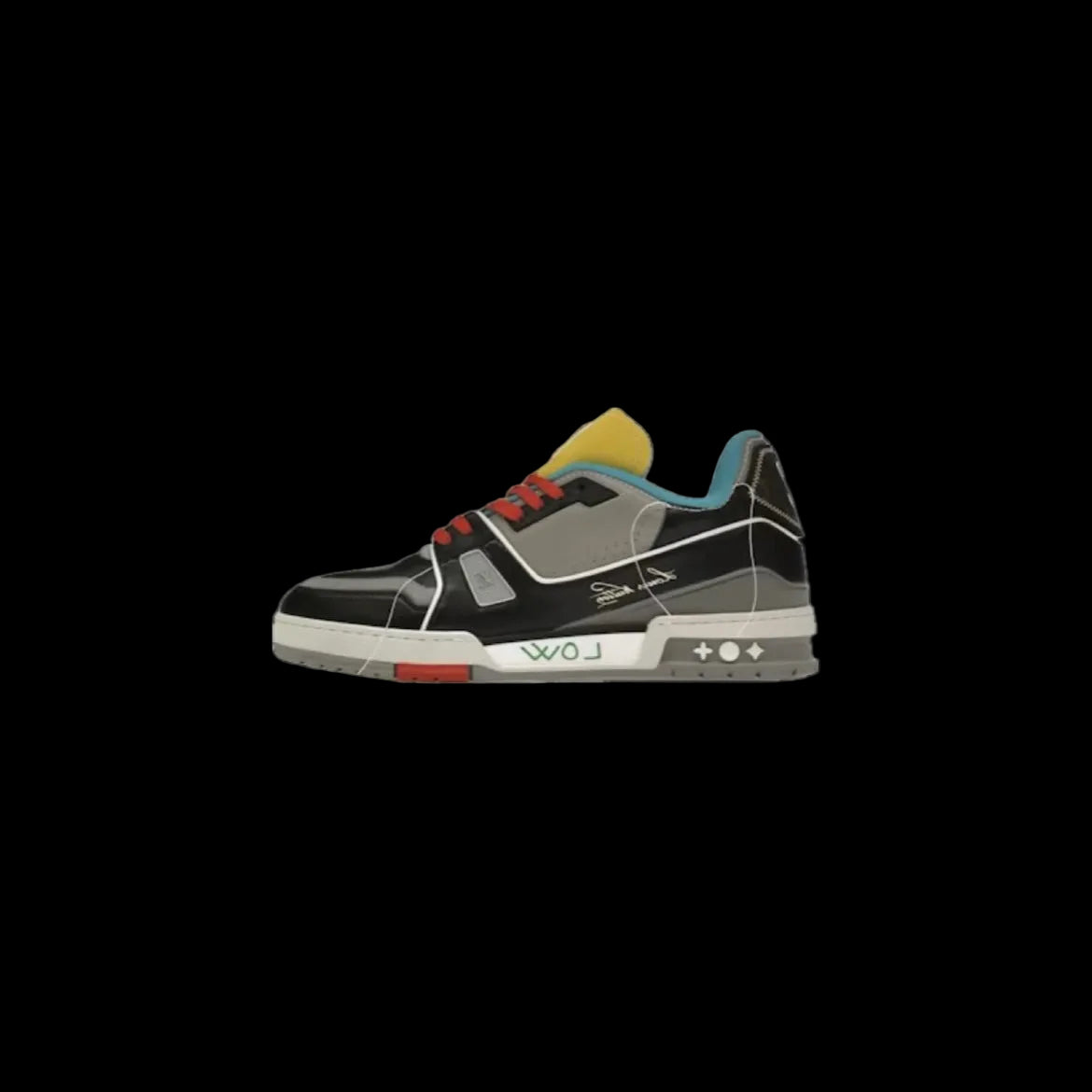 LV Trainer ‘Black-Multi Limited Edition’