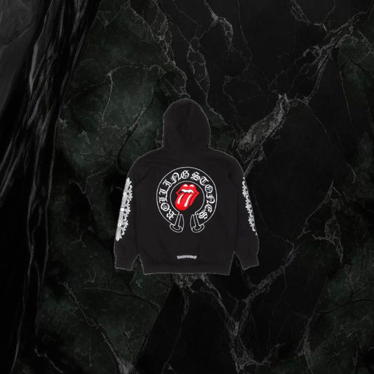 Chrome Heart Rolling Stone Hoodie