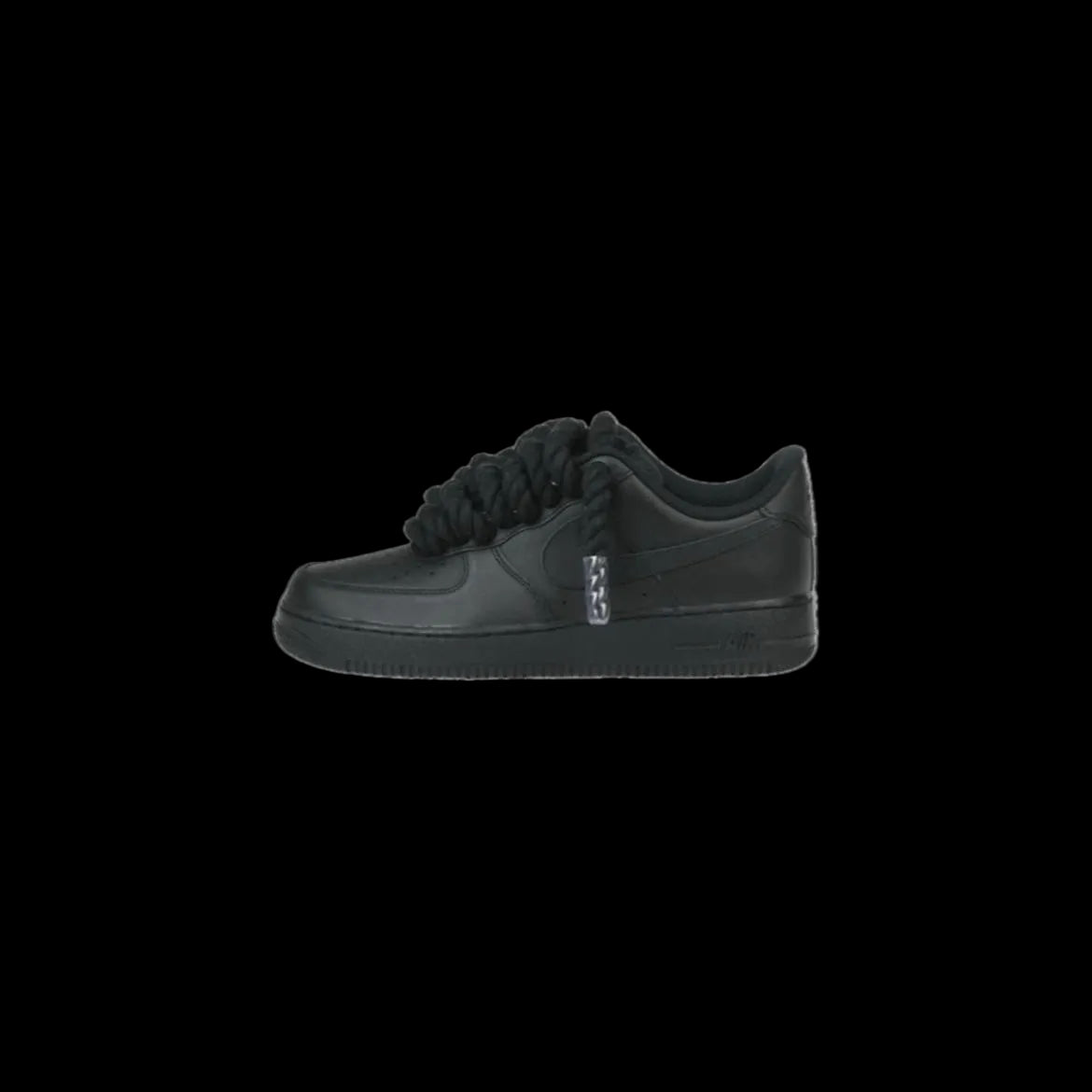 Air Force 1 Black ‘Black Rope Lace’