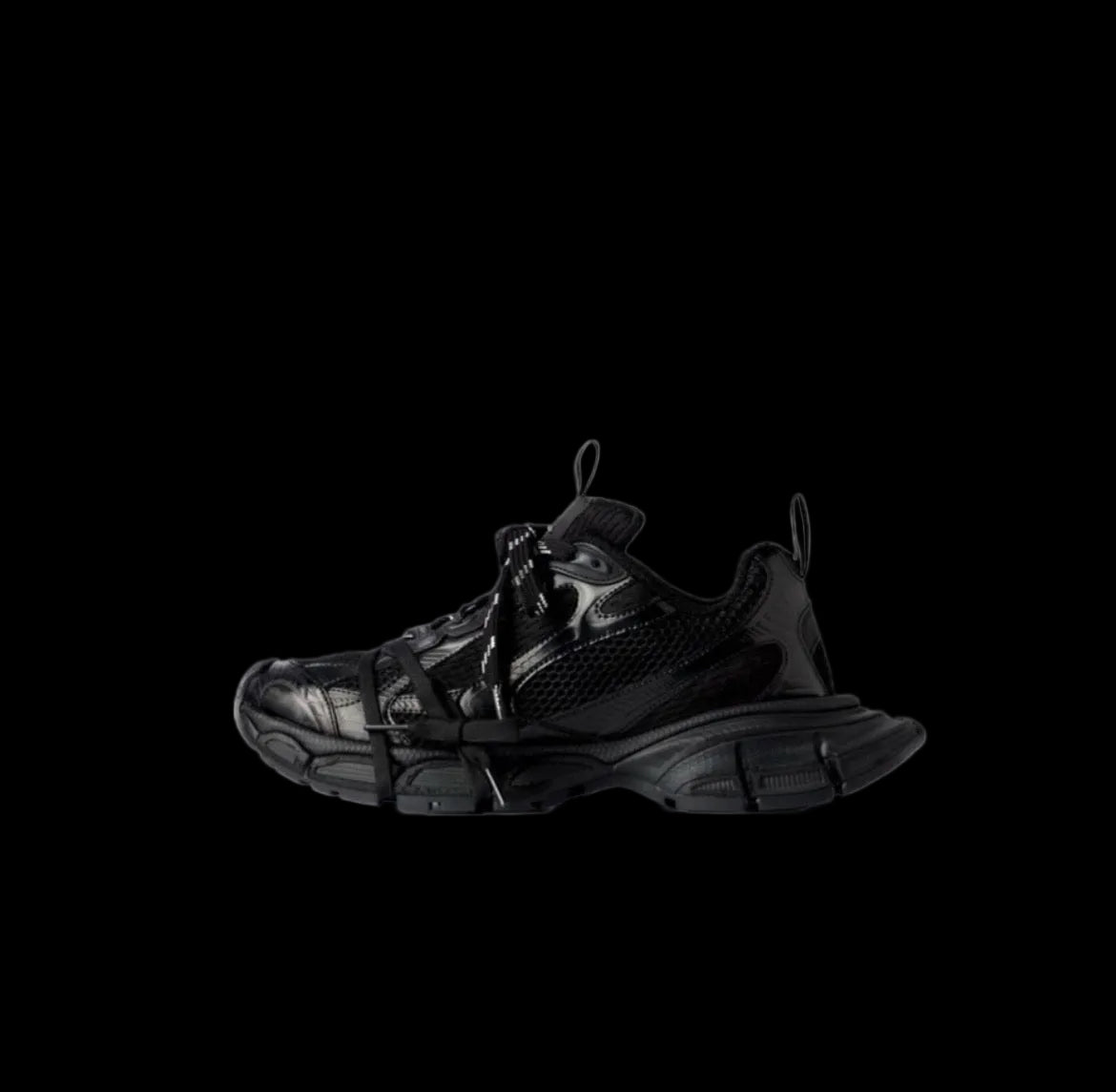 Balenciaga 3XL Lace-Up ‘Black’